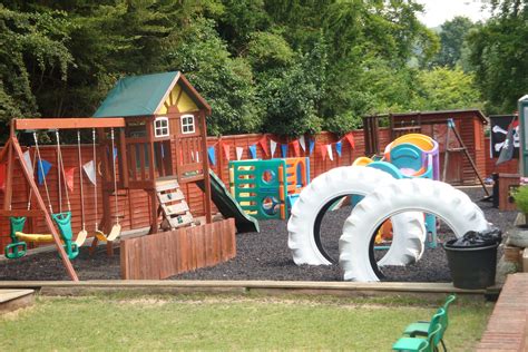 cheap outdoor play area ideas